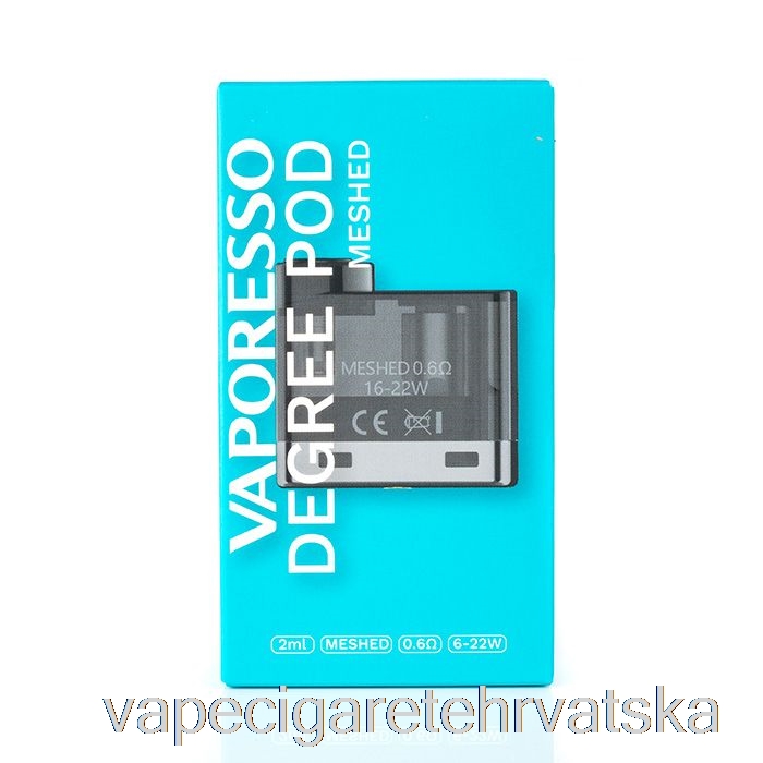 Vape Hrvatska Vaporesso Degree Replacement Pods 0.6ohm Meshed Pods